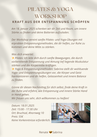 Workshop Pilates&Yoga